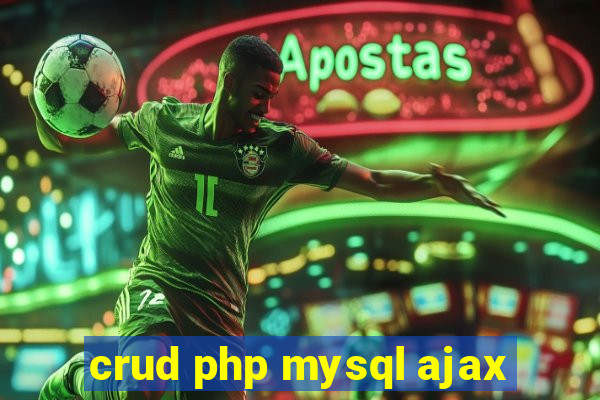 crud php mysql ajax